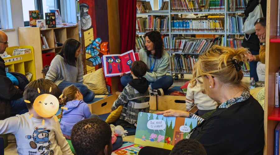 Lettura in biblioteca NPL