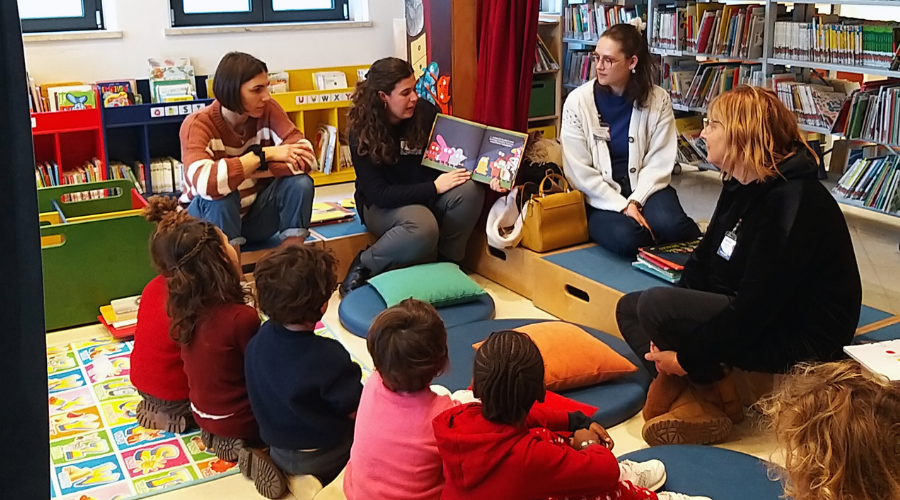 Lettura in biblioteca NPL